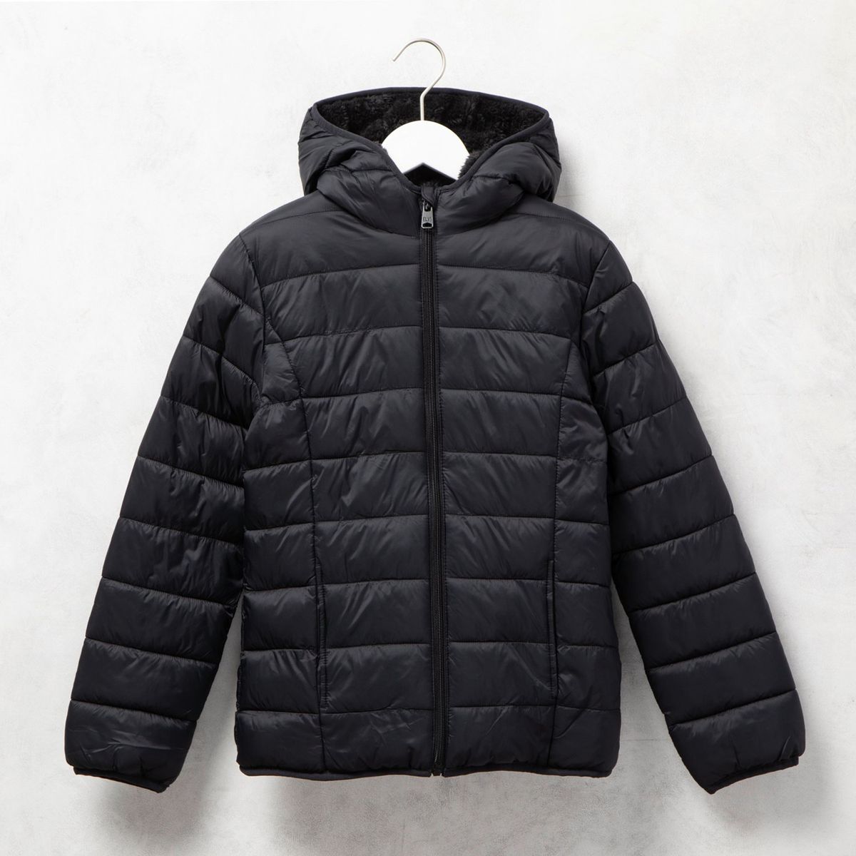 ELV - Chaqueta para Niña Acolchado Con capucha ELV