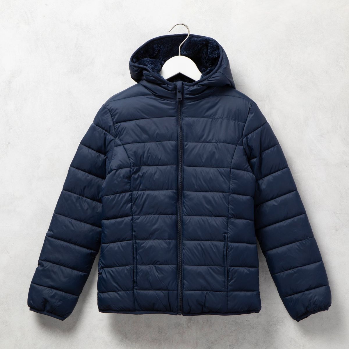 ELV - Chaqueta para Niña Acolchado Con capucha ELV