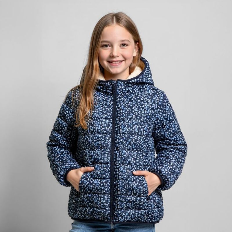 ELV - Chaqueta Niña Con capucha ELV