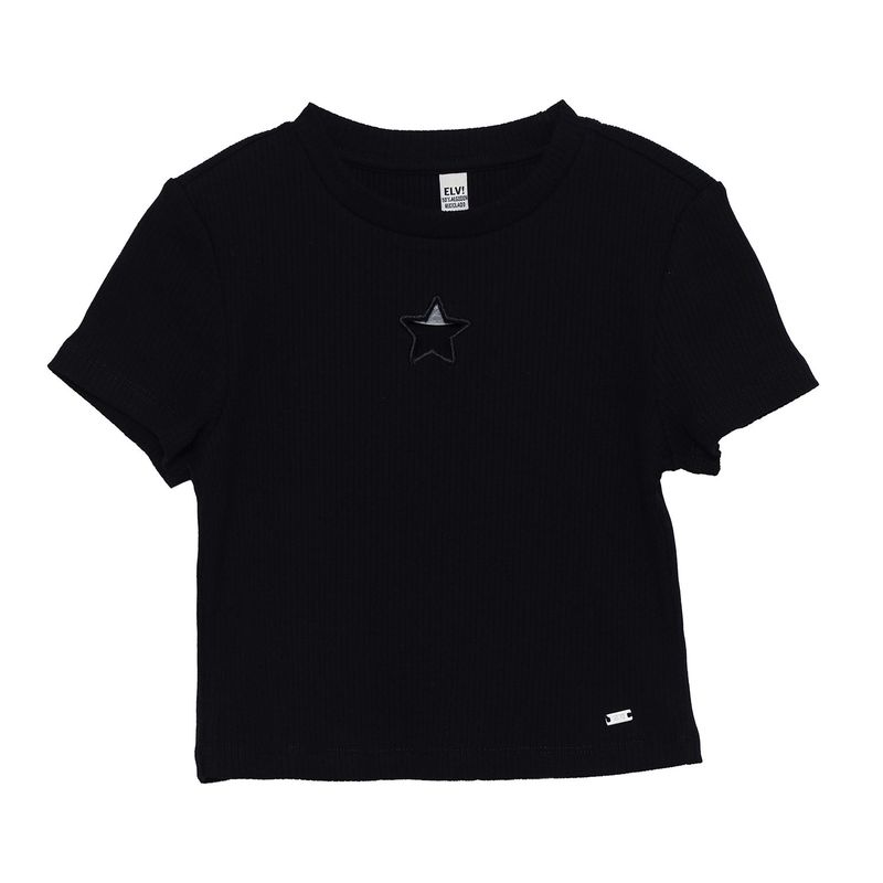 ELV - Camiseta Niña Manga corta Algodón ELV