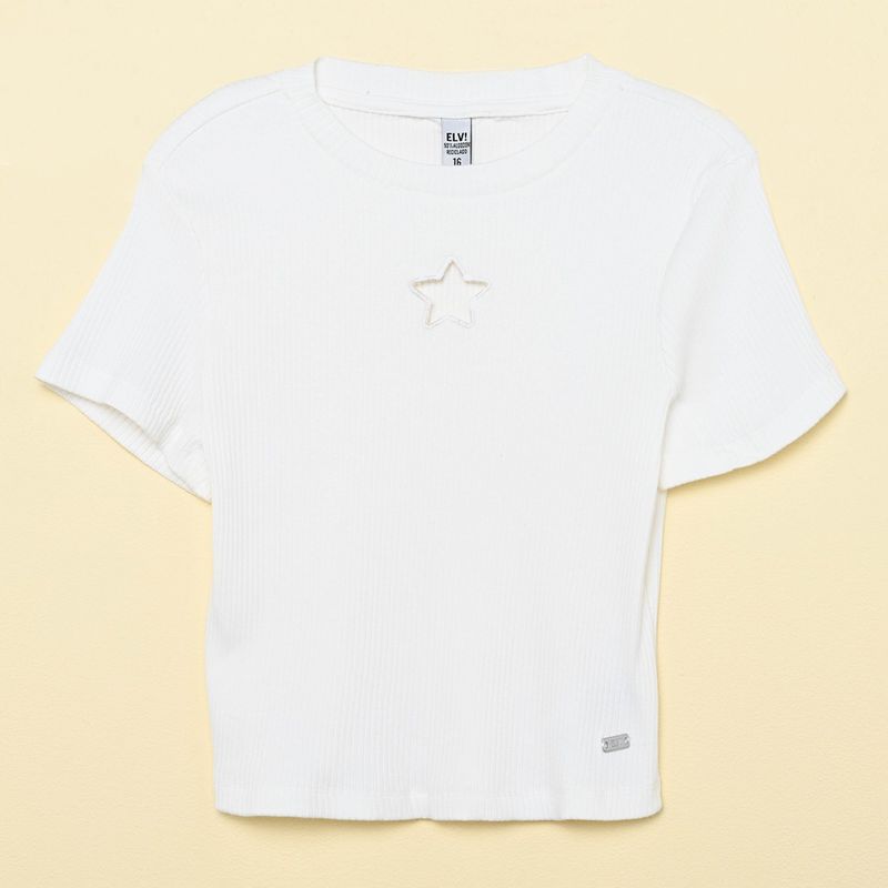 ELV - Camiseta Niña Manga corta Algodón ELV