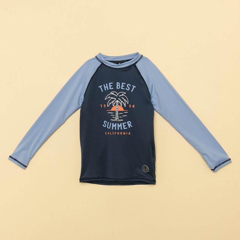 YAMP - Camiseta UV Niño con Estampado Manga larga Yamp