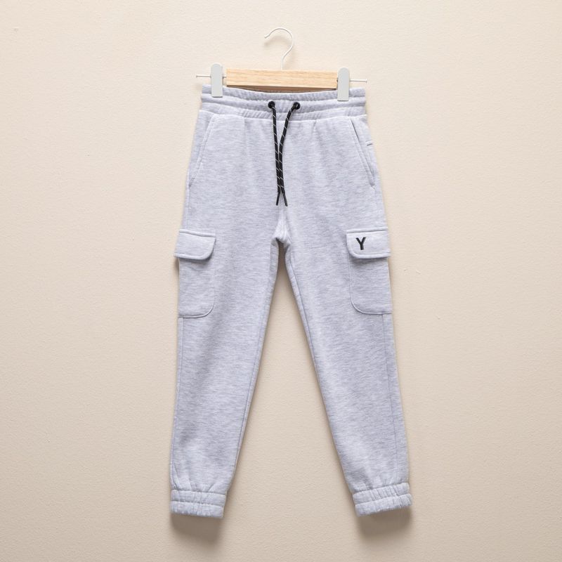 YAMP - Pantalón Niño Cintura elásticada de Algodón Yamp