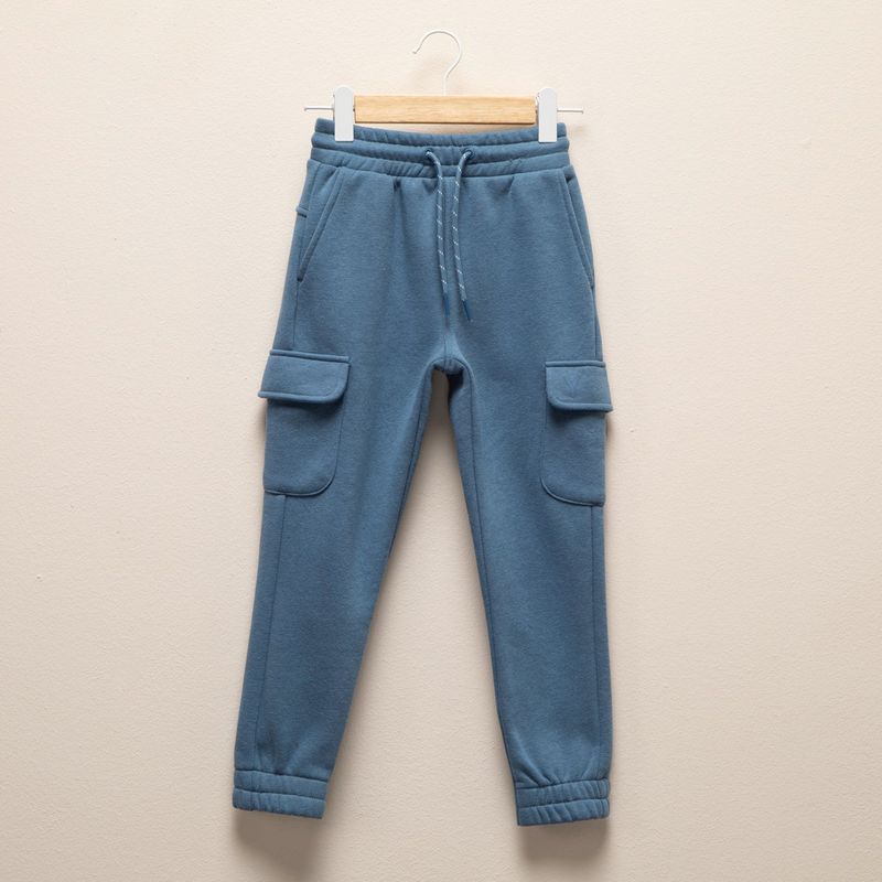 YAMP - Pantalón Niño Cintura elásticada de Algodón Yamp
