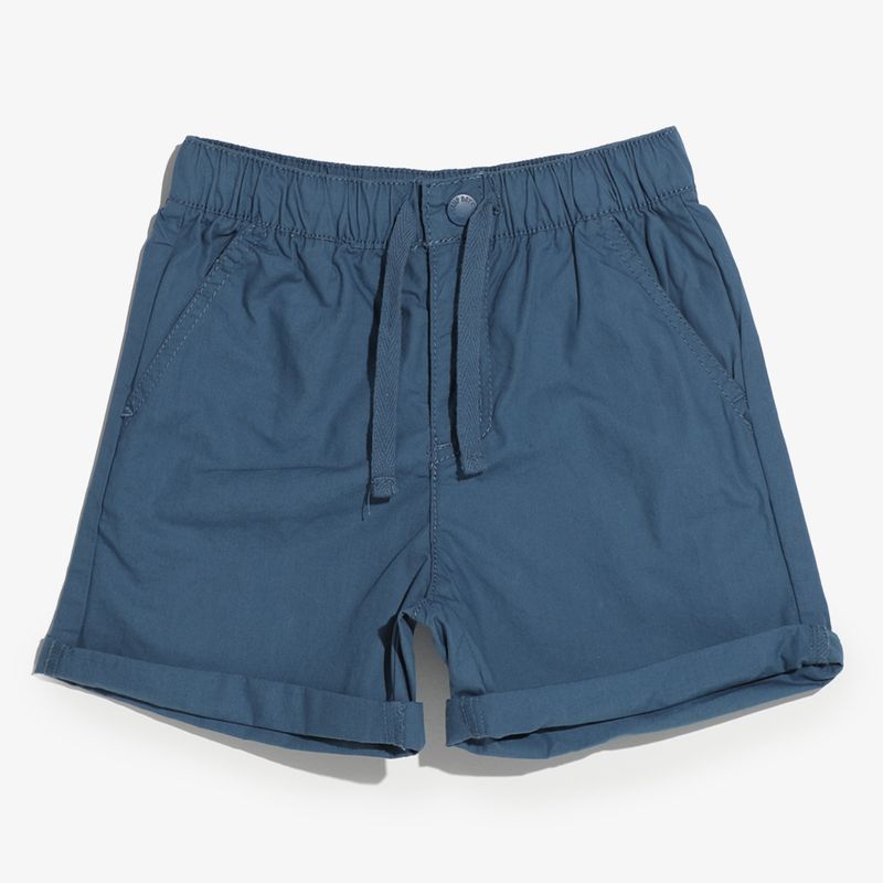 YAMP - Bermuda Niño Cintura elásticada de Algodón Yamp
