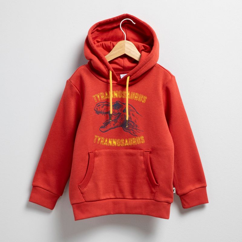 YAMP - Saco Niño con Estampado Con capucha de Algodón Yamp