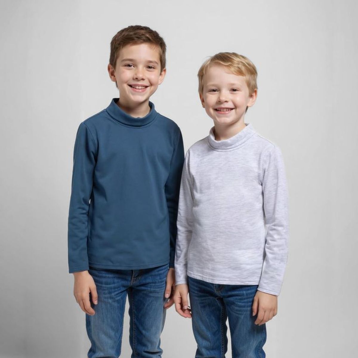 YAMP - Saco Niño Pack de 2 unidades Con cuello Manga larga de Algodón Yamp