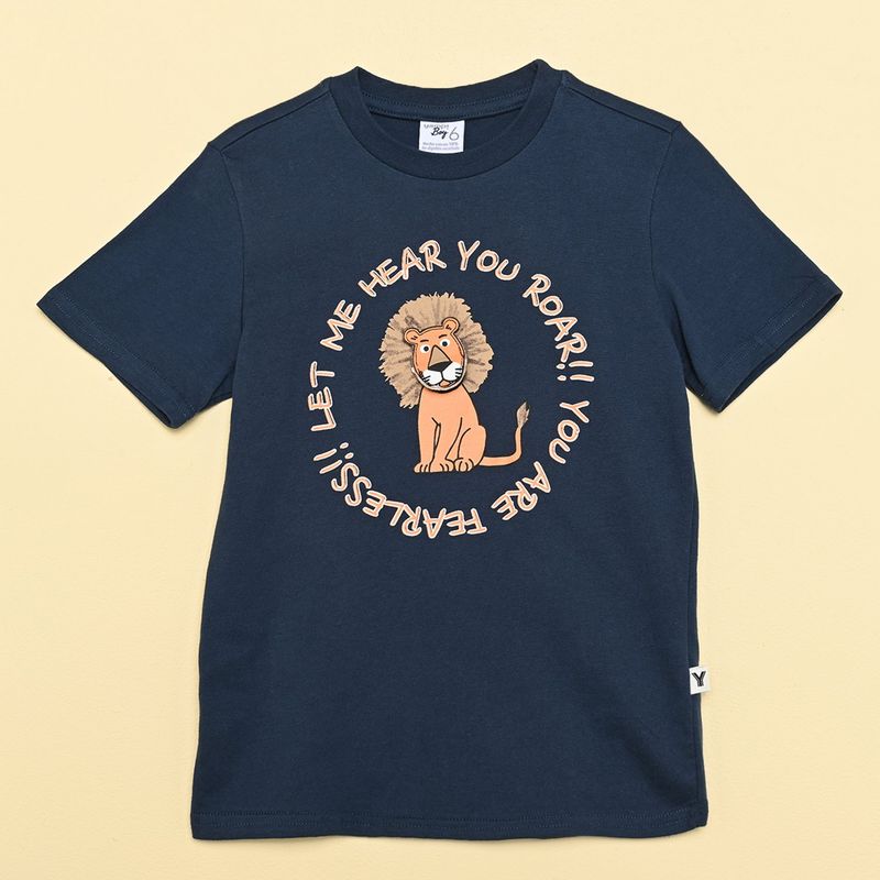 YAMP - Camiseta Niño con Estampado Manga corta Algodón Yamp