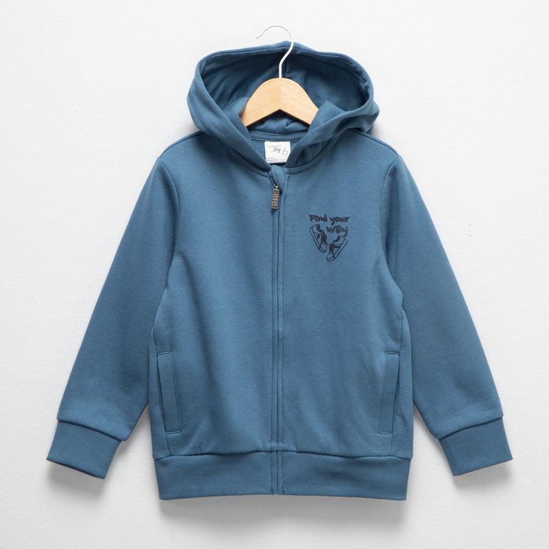 YAMP - Saco Niño Con capucha de Algodón Yamp