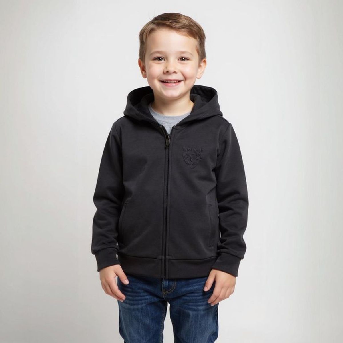 YAMP - Saco Niño Con capucha de Algodón Yamp