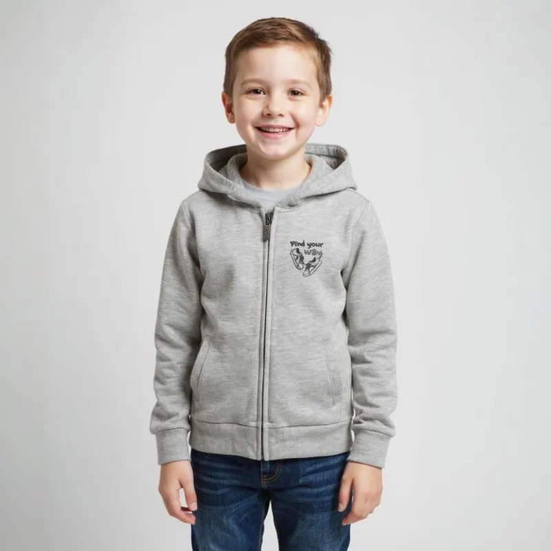 YAMP - Saco Niño Con capucha de Algodón Yamp