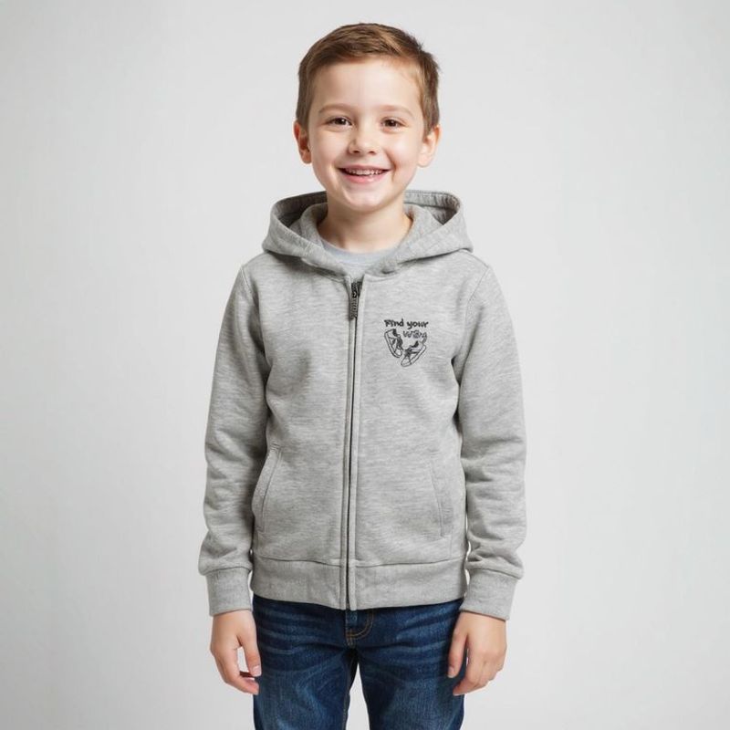 YAMP - Saco Niño Con capucha de Algodón Yamp