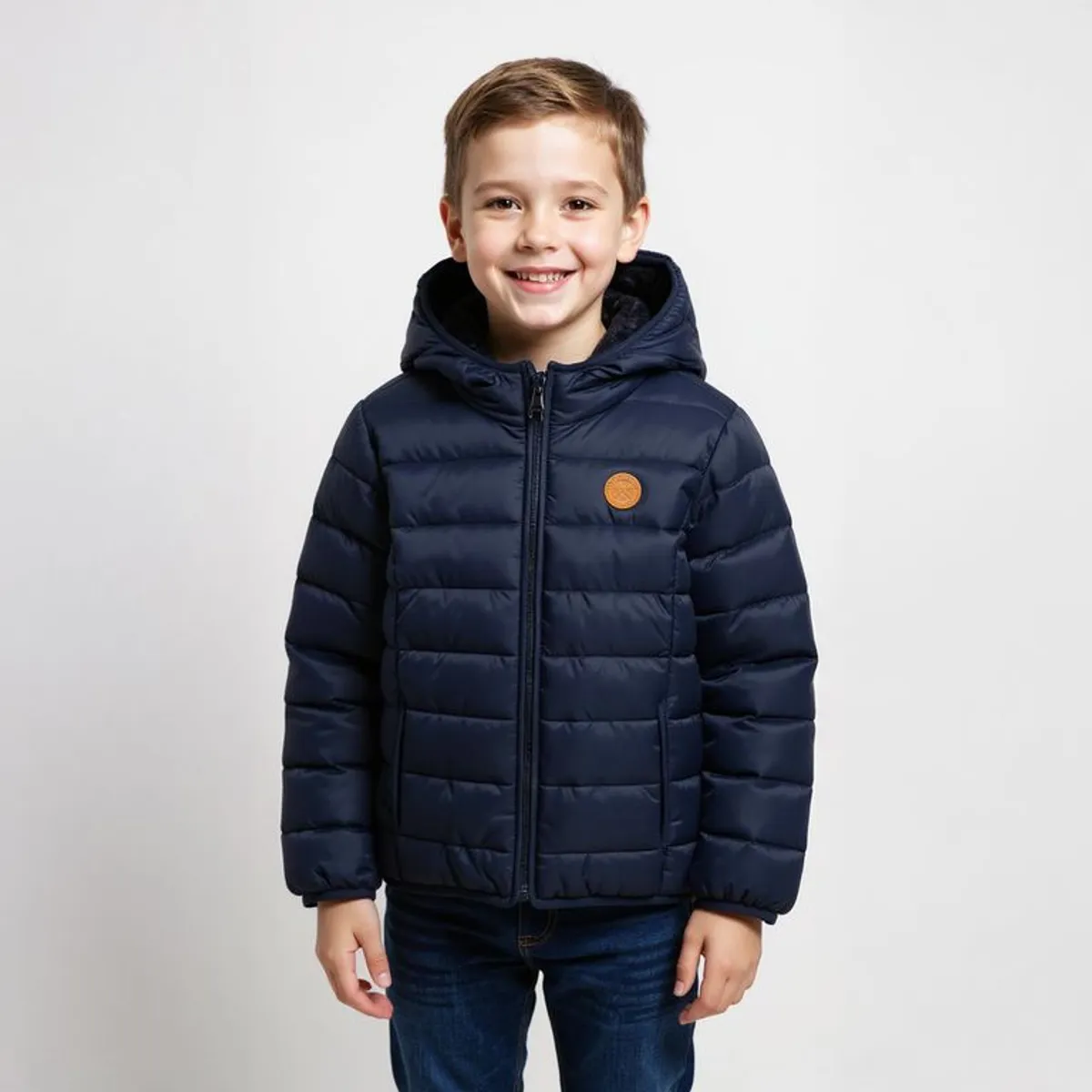 YAMP - Chaqueta para Niño Acolchado Con capucha Yamp
