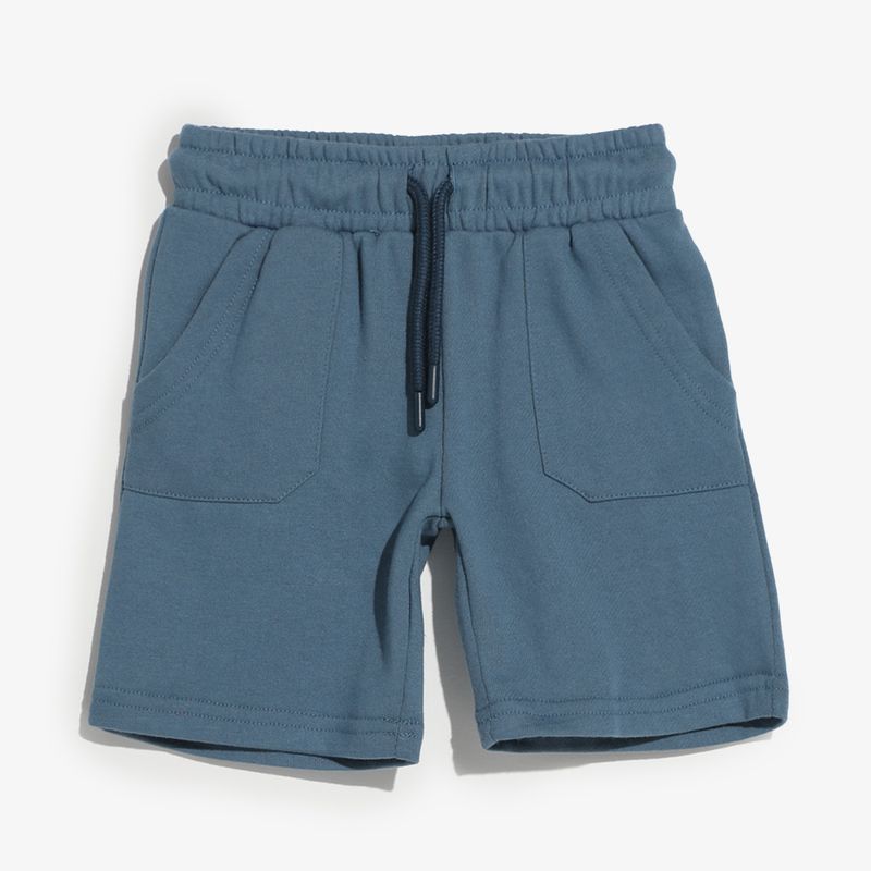 YAMP - Bermuda Niño Cintura elásticada de Algodón Yamp