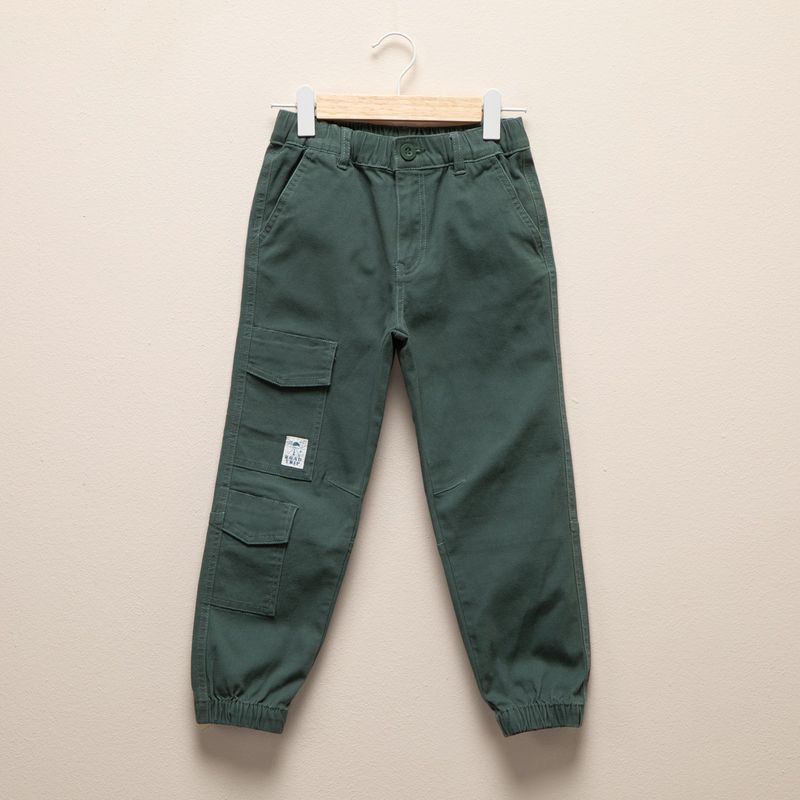 YAMP - Pantalón Niño Cintura elásticada de Algodón Yamp