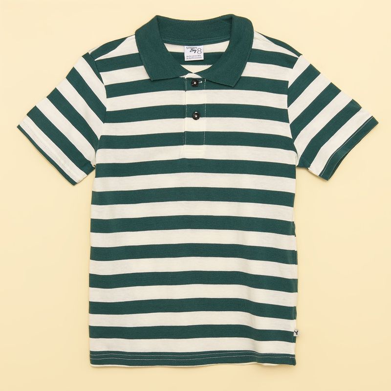 YAMP - Camiseta Polo Niño Con cuello Manga corta Yamp