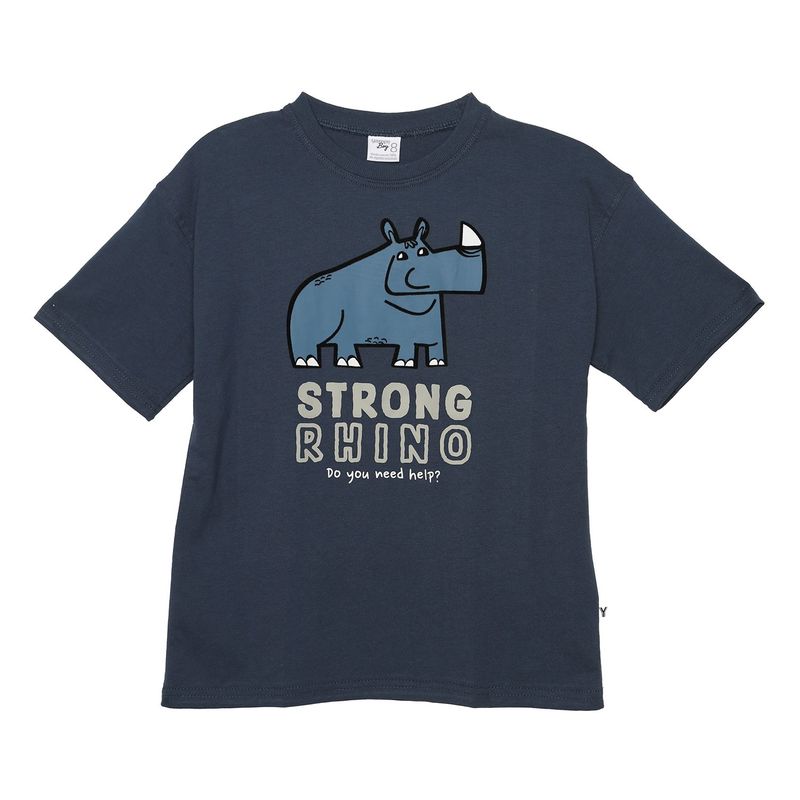 YAMP - Camiseta Niño con Estampado Manga corta Algodón Yamp