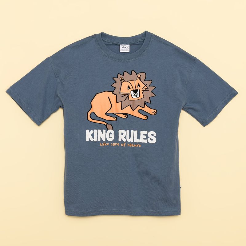 YAMP - Camiseta Niño con Estampado Manga corta Algodón Yamp