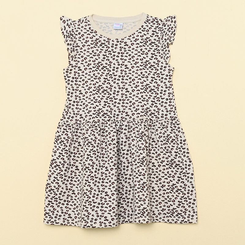 YAMP - Vestido Niña con Estampado Manga corta Algodón Yamp  2