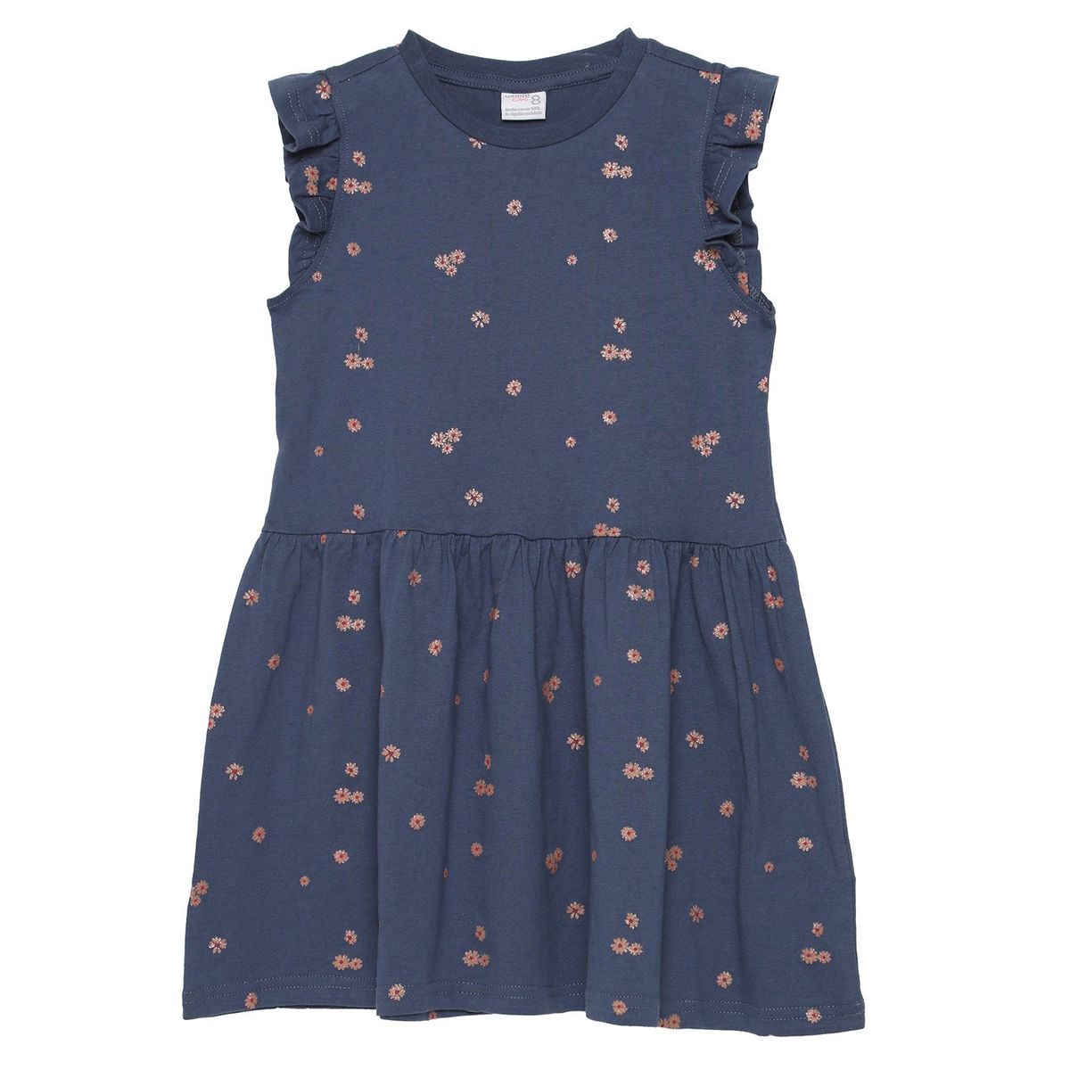 YAMP - Vestido Niña con Estampado Manga corta Algodón Yamp  2