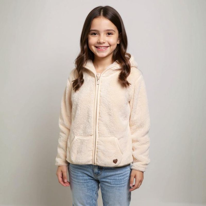 YAMP - Saco Niña Ovejero Con capucha Yamp