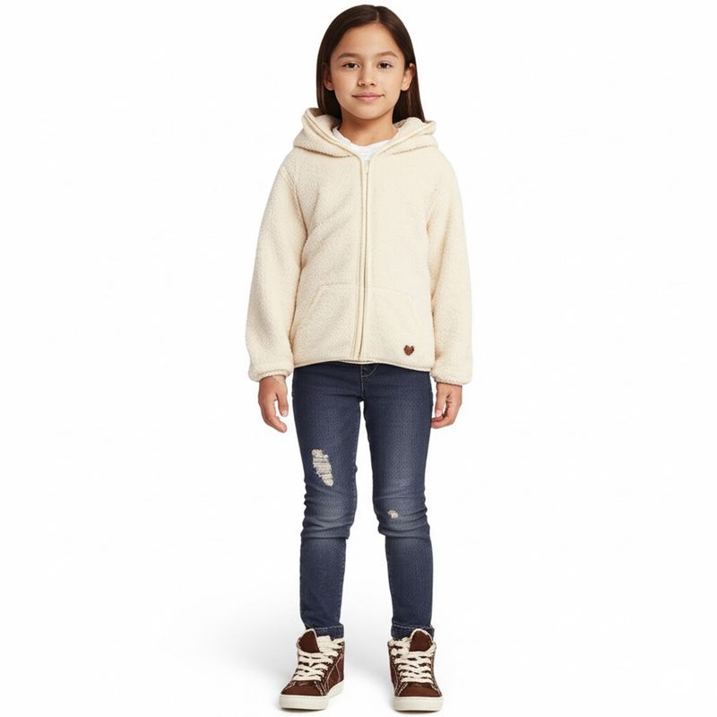 YAMP - Saco Niña Ovejero Con capucha Yamp