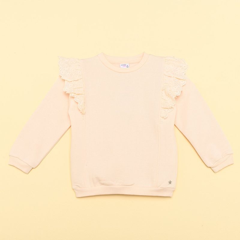 YAMP - Saco Niña con Boleros Algodón Yamp