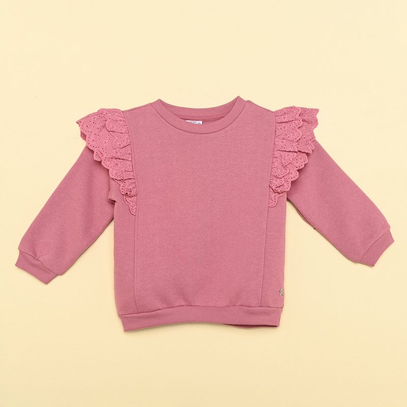 YAMP - Saco Niña con Boleros Algodón Yamp