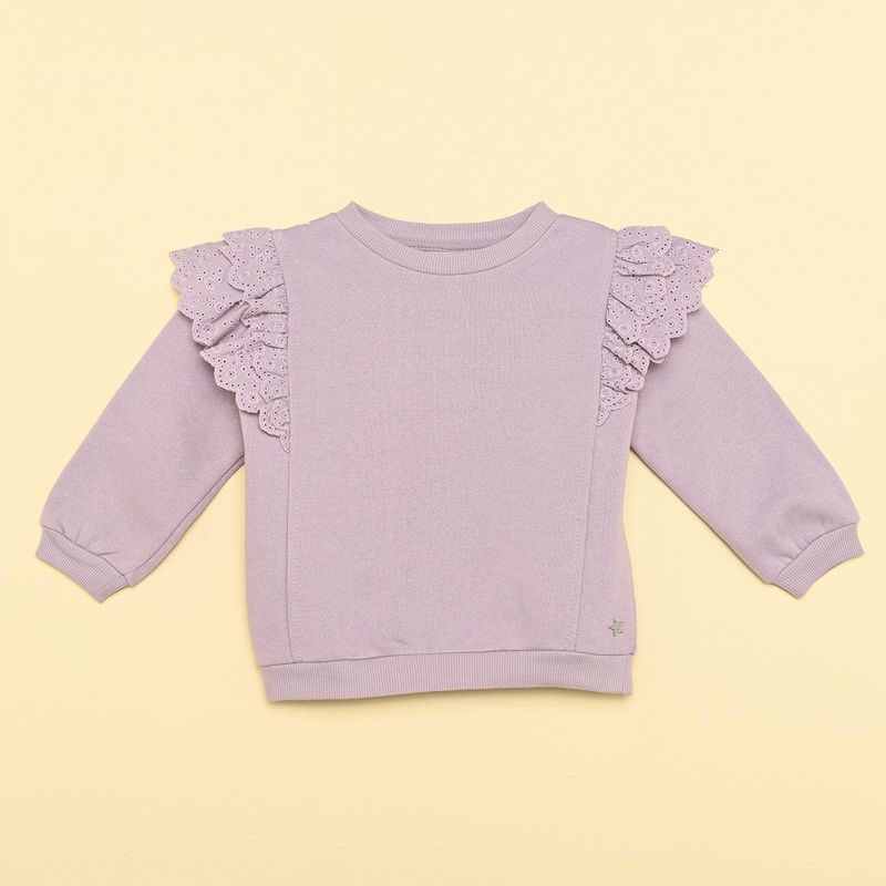 YAMP - Saco Niña con Boleros Algodón Yamp