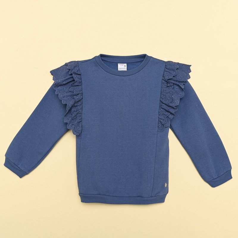 YAMP - Saco Niña con Boleros Algodón Yamp