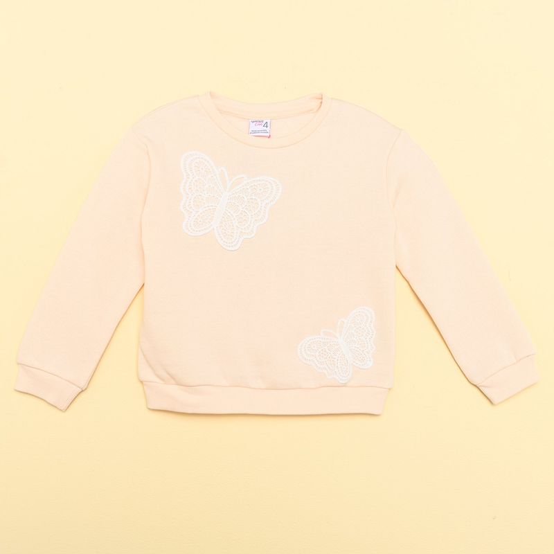 YAMP - Saco Niña con Bordado Algodón Yamp