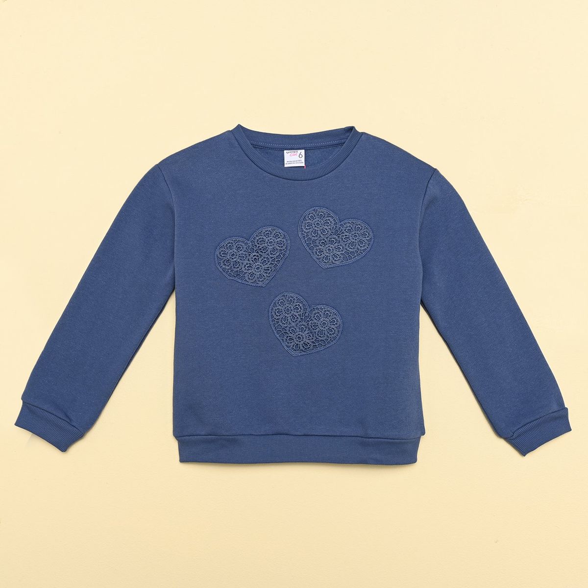 YAMP - Saco Niña con Bordado Algodón Yamp