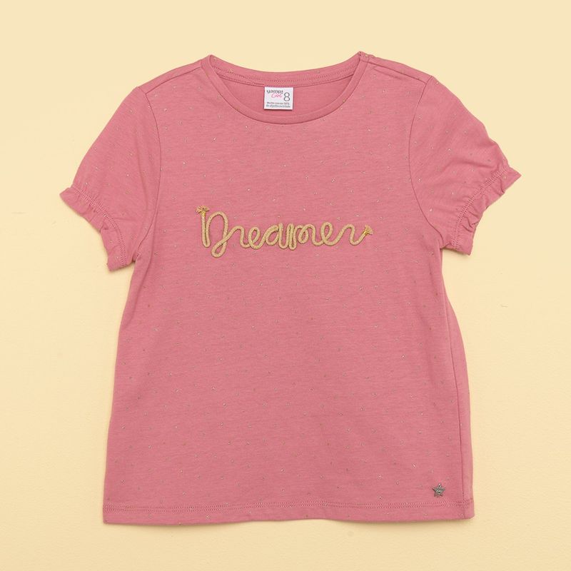 YAMP - Camiseta Niña Manga corta Algodón Yamp