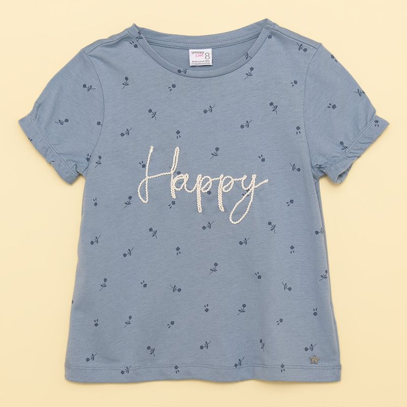 YAMP - Camiseta Niña Manga corta Algodón Yamp