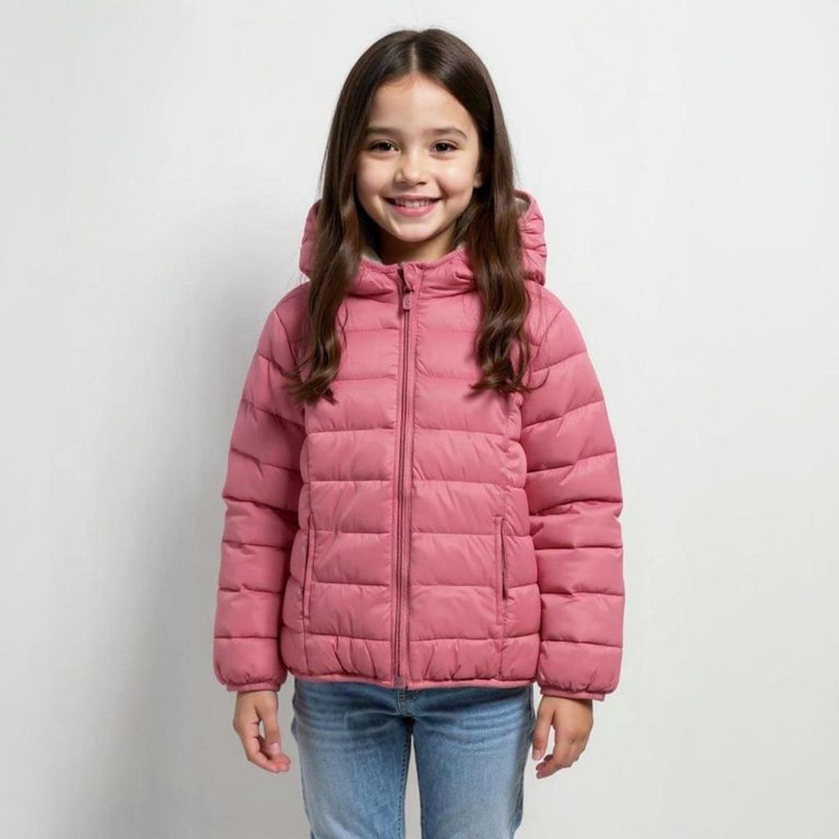 YAMP - Chaqueta para Niña Acolchado Con capucha Yamp