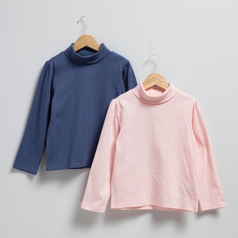 YAMP - Saco Niña Pack de 2 unidades con Estampado Con cuello Manga larga Algodón Yamp