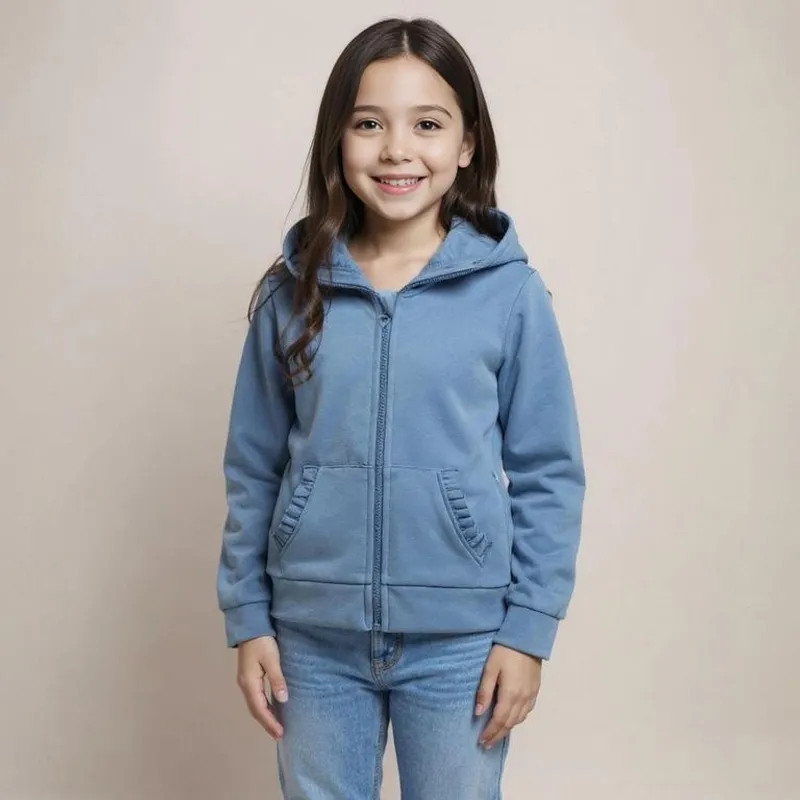YAMP - Saco Niña Con capucha Algodón Yamp