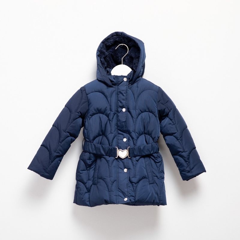 YAMP - Chaqueta para Niña Acolchado Con capucha Yamp