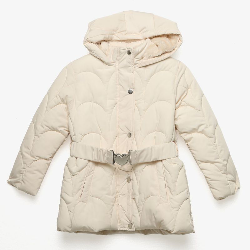 YAMP - Chaqueta para Niña Acolchado Con capucha Yamp