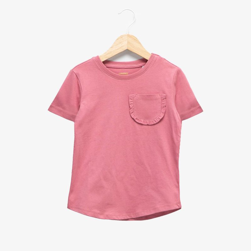 YAMP - Camiseta Niña con Estampado Manga corta Algodón Yamp