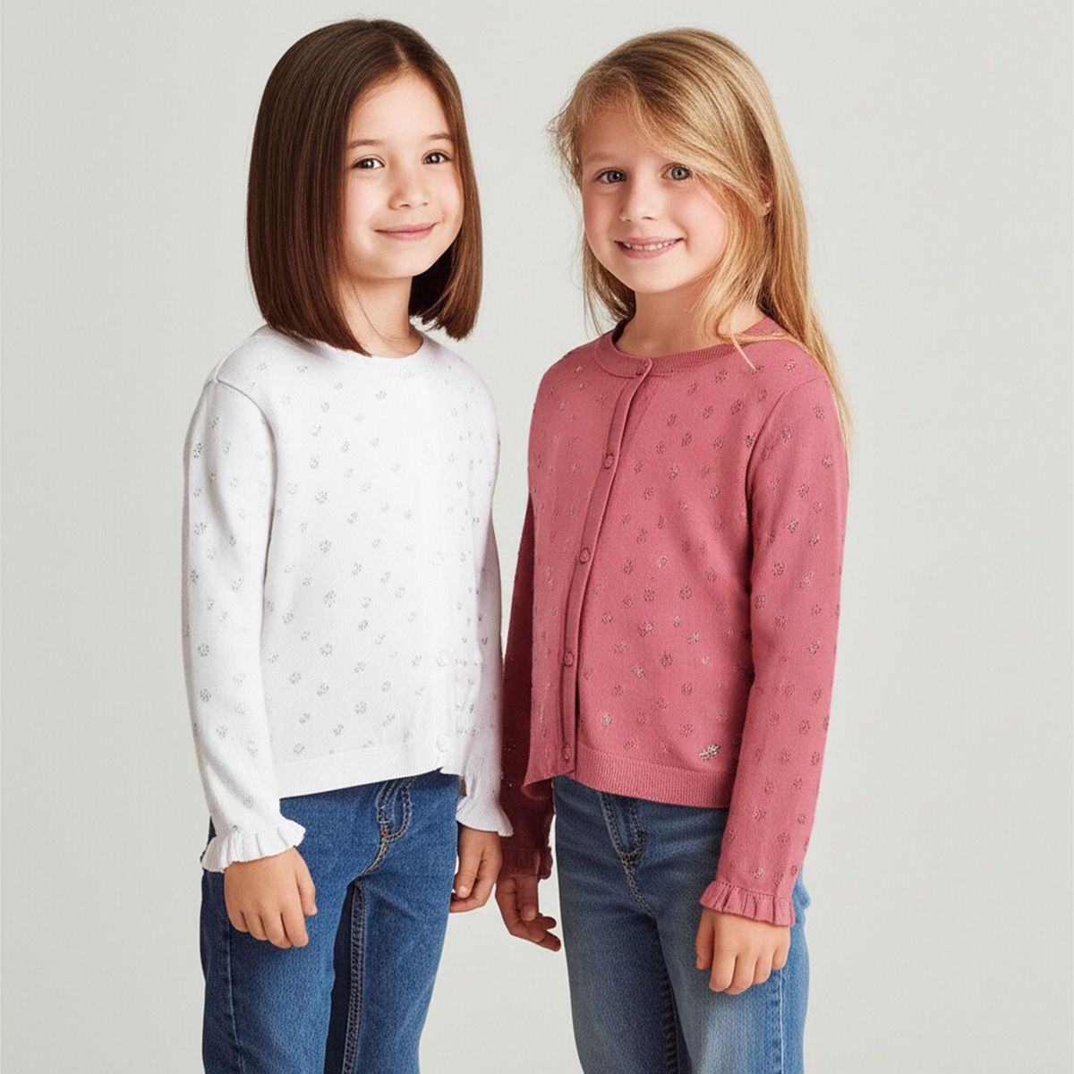 YAMP - Sacos Niña Pack de 2 unidades Manga larga Algodón YAMP