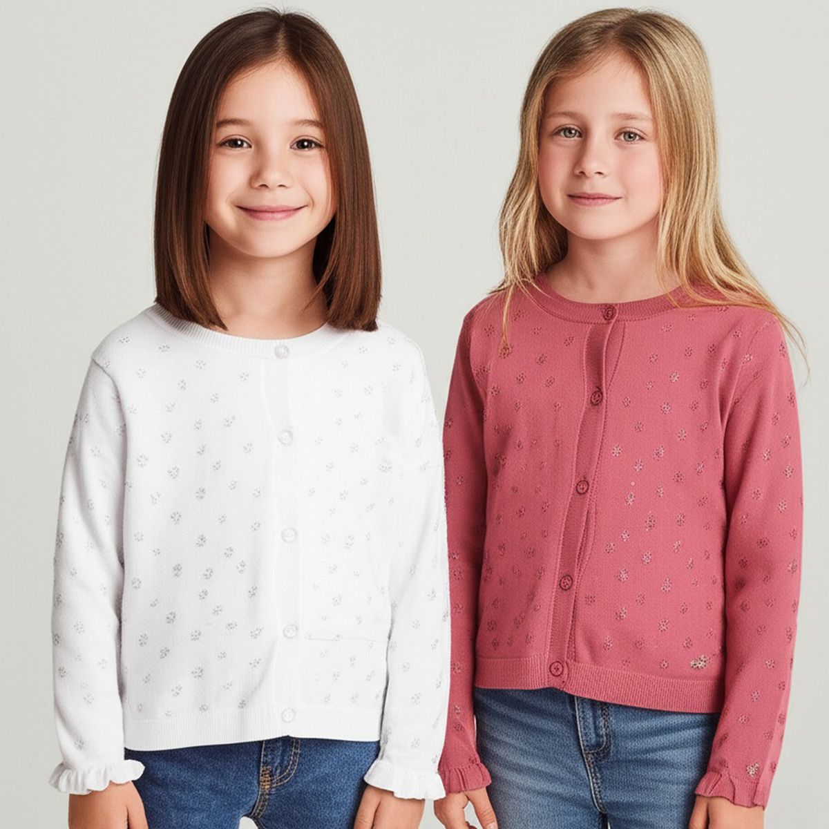 YAMP - Sacos Niña Pack de 2 unidades Manga larga Algodón YAMP