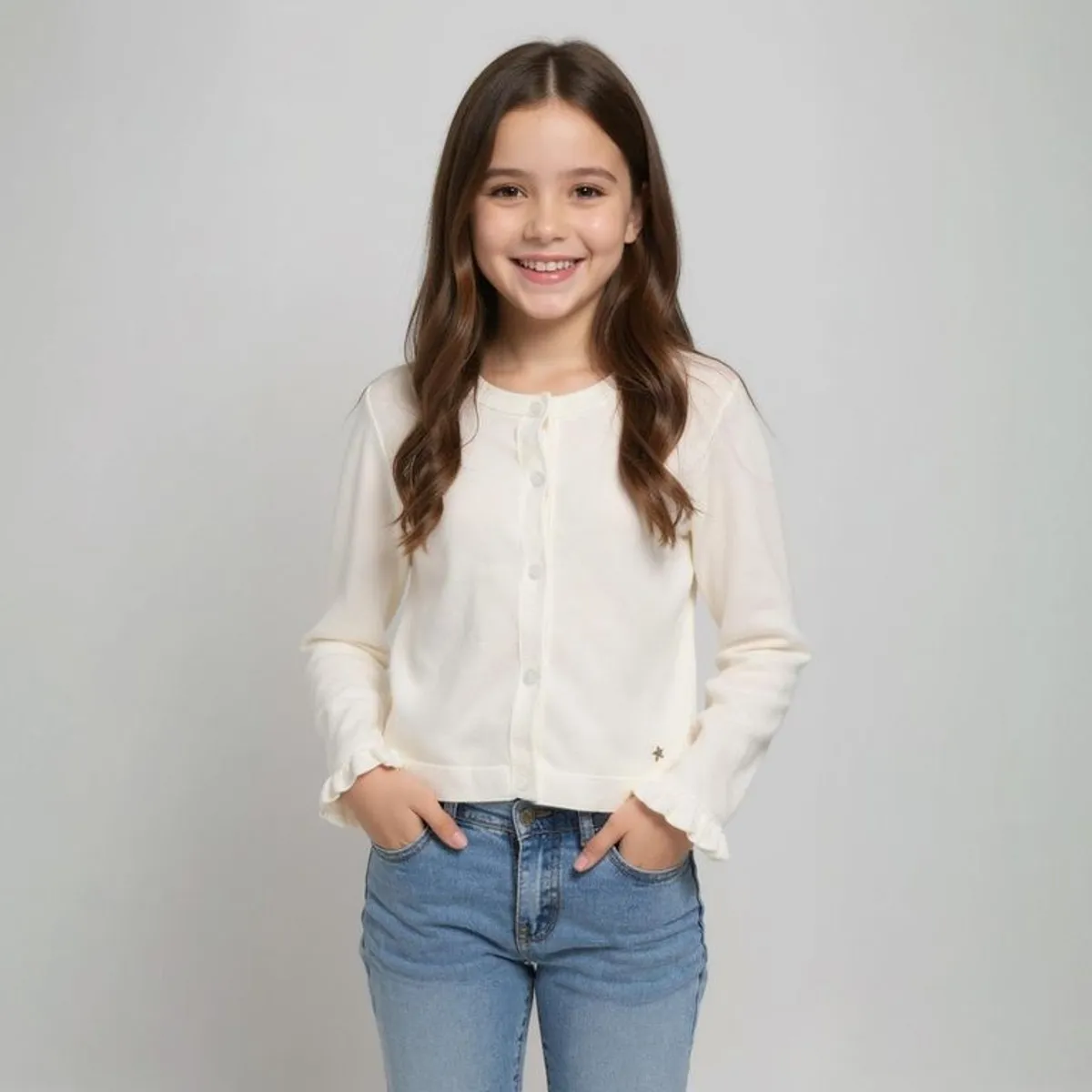 YAMP - Saco Niña  Manga larga Algodón YAMP  