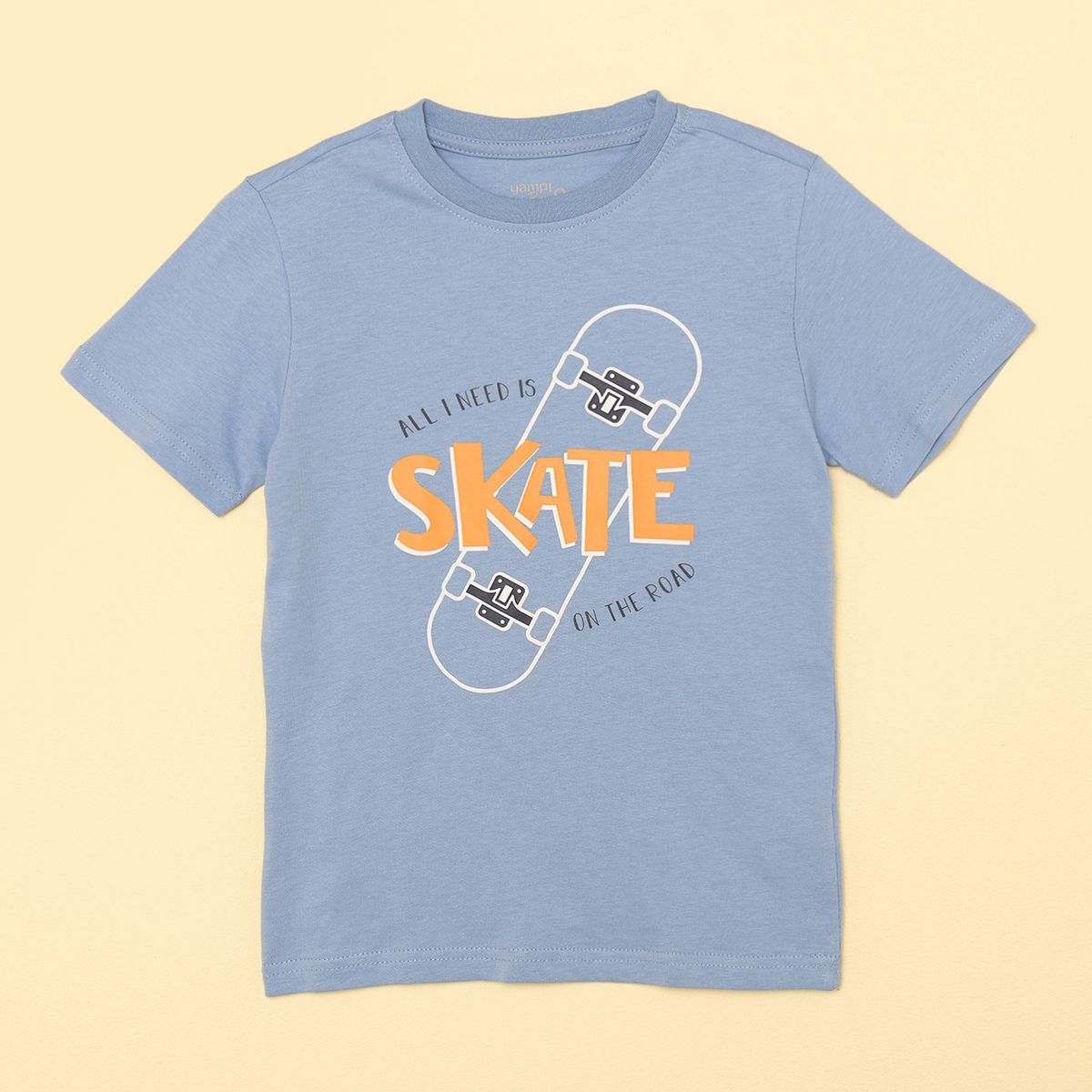 YAMP - Camiseta Niño Pack de 3 unidades con Estampado Manga corta Algodón Yamp