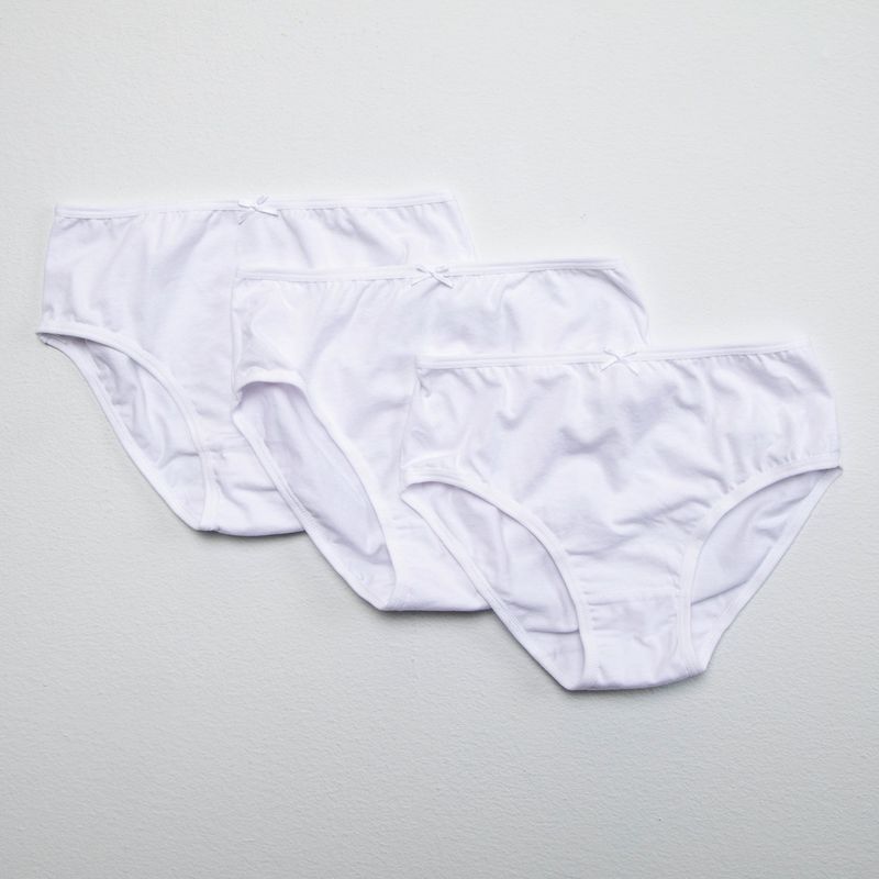 ELV - Pantys para Niña Pack de 3 unidades Cintura elásticada de Algodón ELV