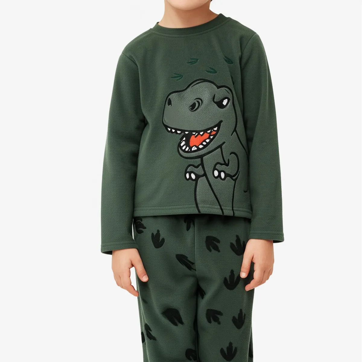 YAMP - Pijama para Niño 2 piezas con Estampado Cintura elásticada Manga larga Yamp