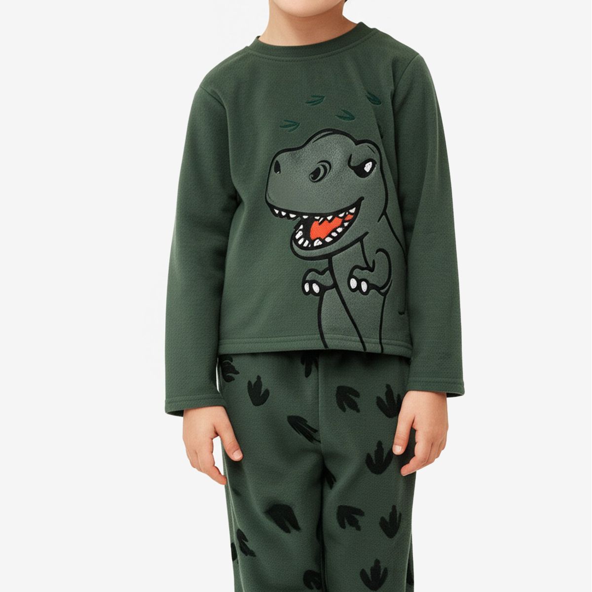 YAMP - Pijama para Niño 2 piezas con Estampado Cintura elásticada Manga larga Yamp