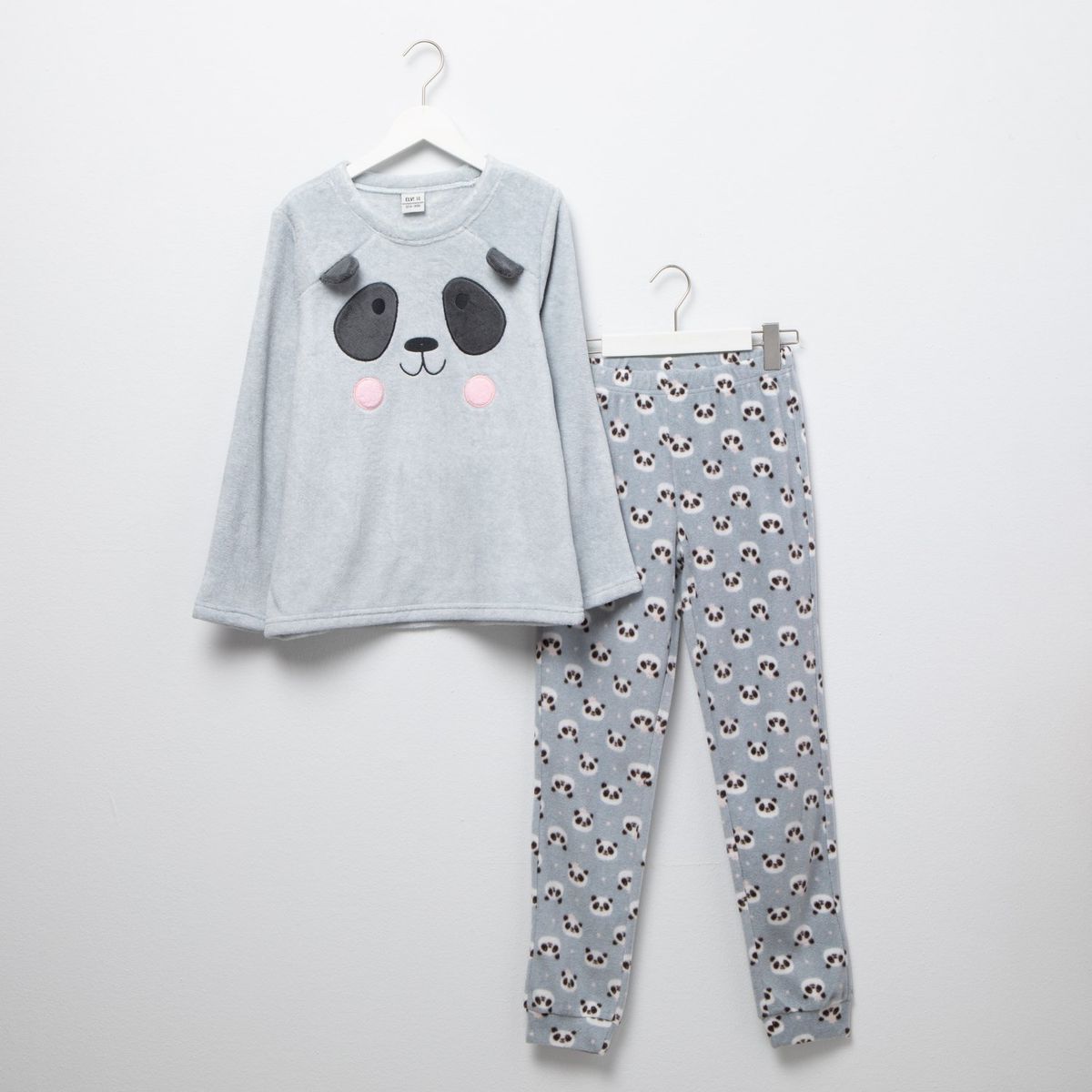 ELV - Pijama Para Niña 2 piezas Cintura elásticada con Estampado en Poliéster ELV