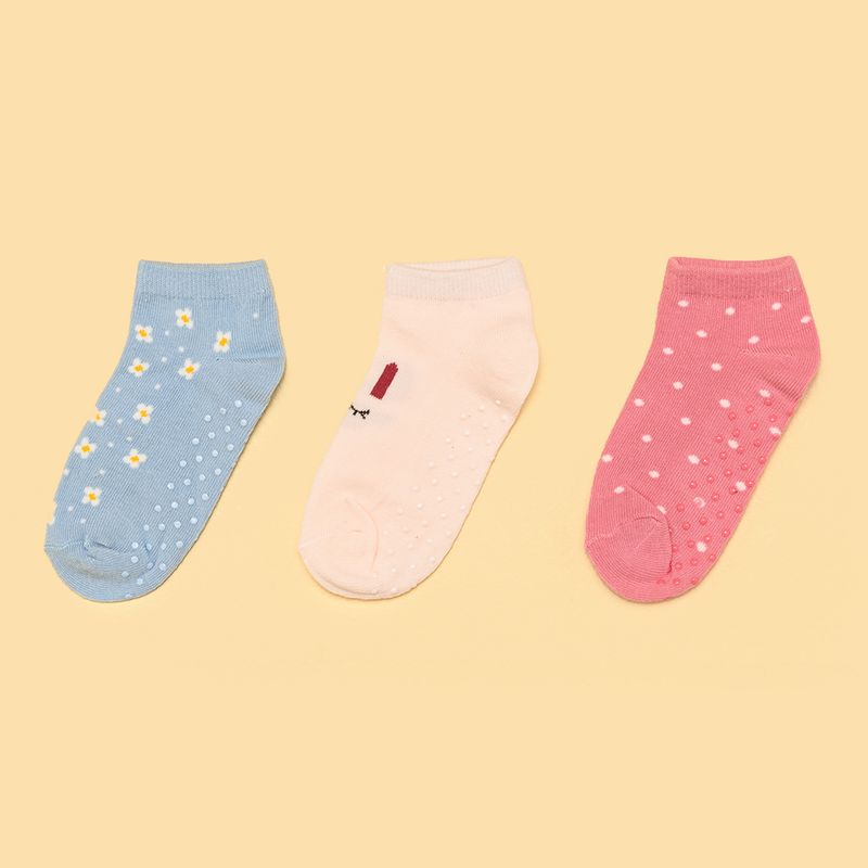 YAMP - Medias Niña Corto Pack de 3 Yamp