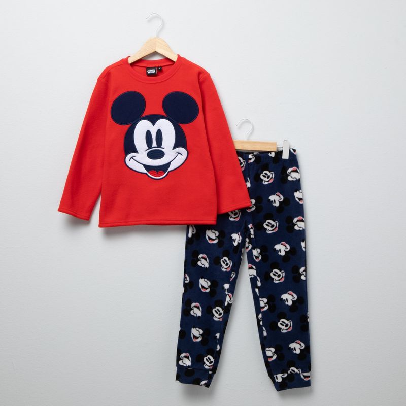STD CHARACTERS - Pijama Cintura elásticada para Niño 2 piezas con Estampado Mickey Manga larga STD Characters